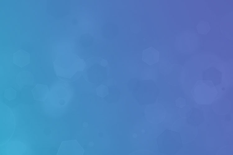 Abstract blue to purple gradient with bokeh